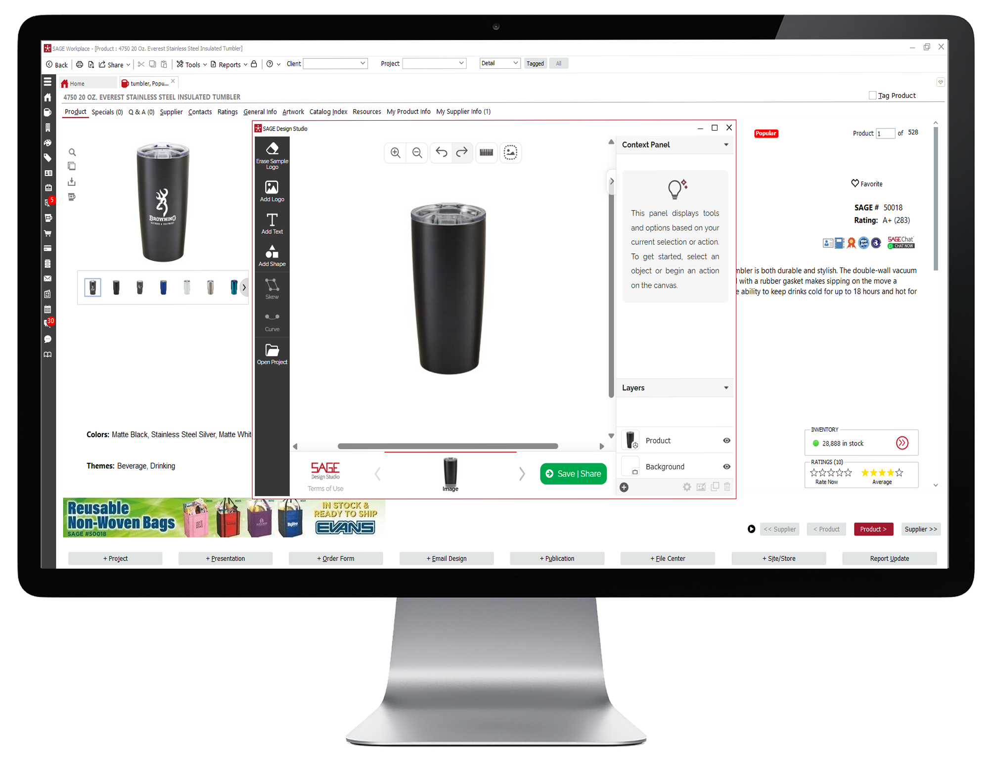 How To Add Text or Shapes to a Product