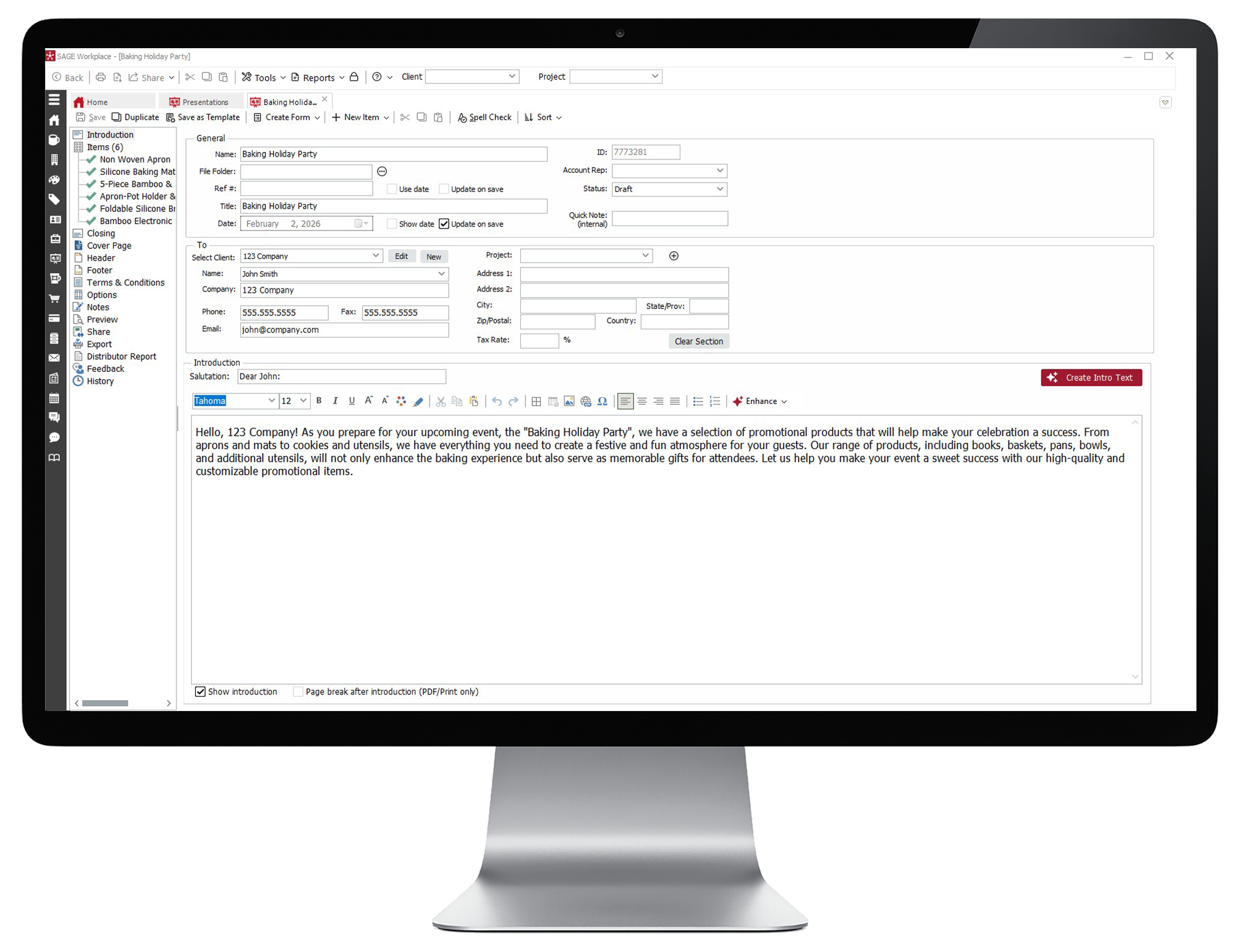 How To Create an Instant Presentation