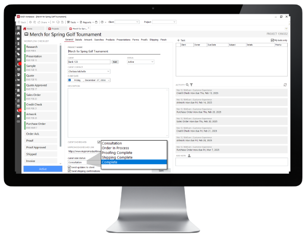 Communicate with Customers