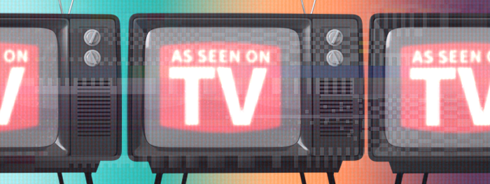 As-Seen-on-TV tvs on banners