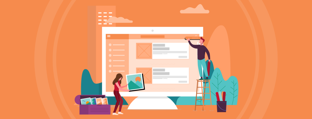 custom page builder blog banner