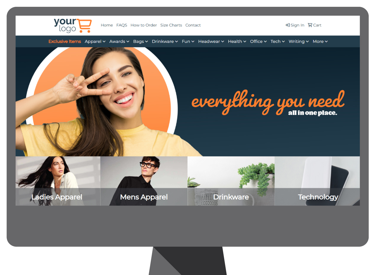Pop Up Store Homepage