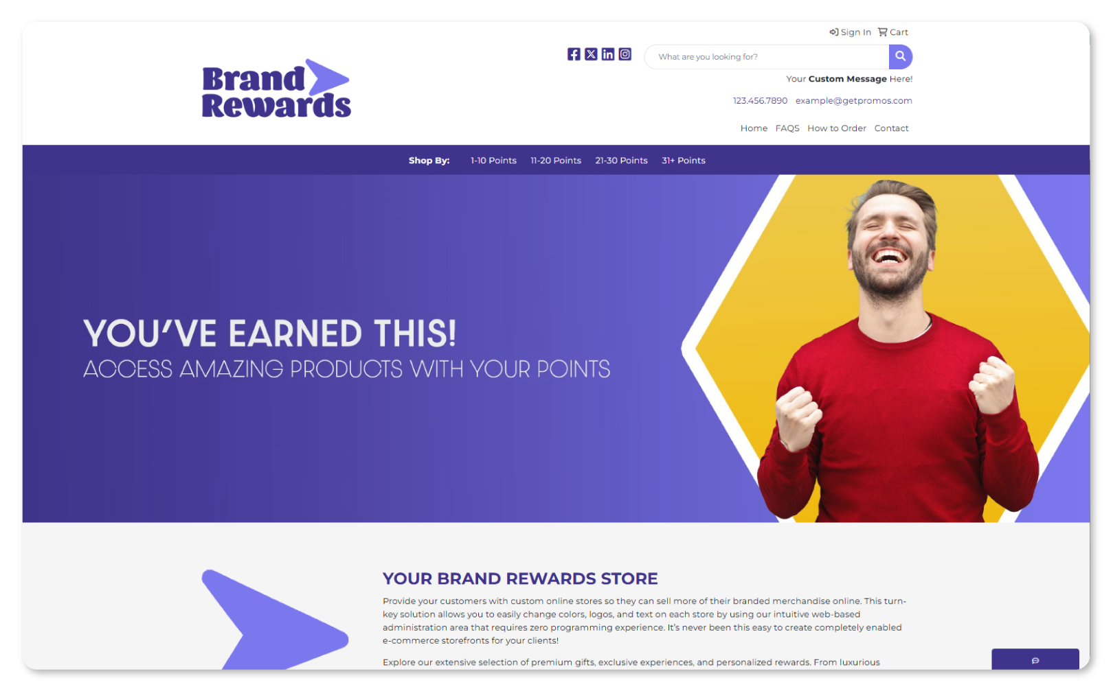 Employee Rewards Store